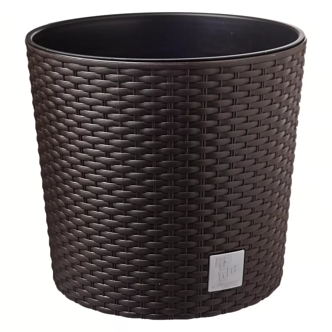 Sale Rato Tubus Round Basket Wave Pot (300 X 270Mm) Self Watering Pots